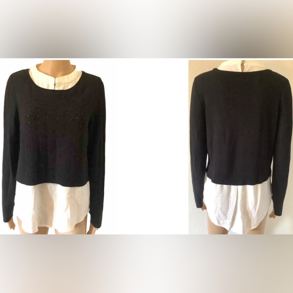 White House Black Market Sweater Size Medium Pullover women’s Crewneck